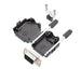 6355-0054-11 by Encitech Connectors AB - D-SUB BACKSHELL, UNSHIELDED, 180