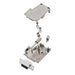 6355-0084-11 by Encitech Connectors AB - D-SUB BACKSHELL, SHIELDED, TOP A