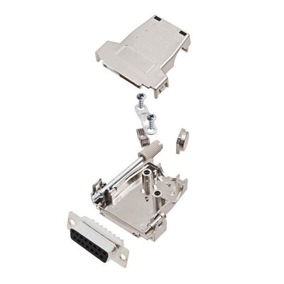 6355-0084-12 by Encitech Connectors AB - D-SUB BACKSHELL, SHIELDED, TOP A