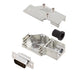 6355-0099-01 by Encitech Connectors AB - D-SUB BACKSHELL, FULL METAL, 90