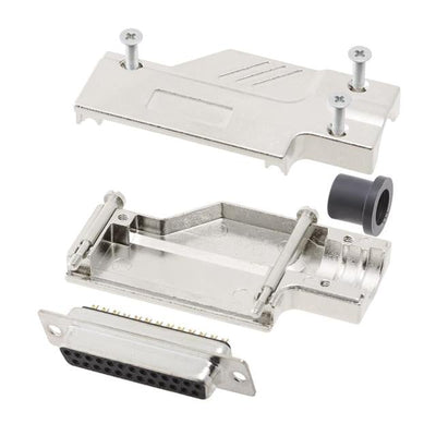 6355-0099-13 by Encitech Connectors AB - D-SUB BACKSHELL, FULL METAL, 90