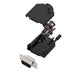 6355-0101-01 by Encitech Connectors AB - D-SUB BACKSHELL, FULL METAL, 180