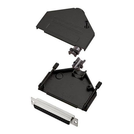 6355-0101-14 by Encitech Connectors AB - D-SUB BACKSHELL, FULL METAL, 180
