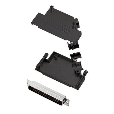 6355-0103-04 by Encitech Connectors AB - D-SUB BACKSHELL, FULL METAL, 45