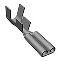 63634-1 by TE Connectivity AMP Connectors - CONNECTOR QC RCPT 22-24AWG 0.110