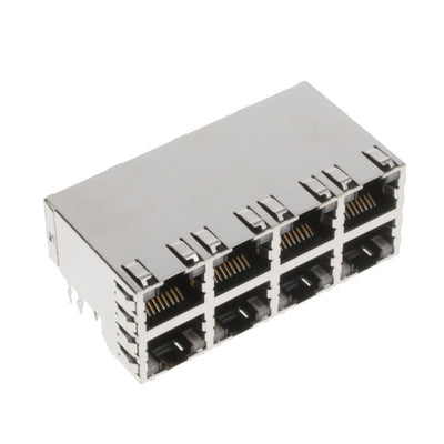 6368062-6 by TE Connectivity AMP Connectors - CONNECTOR MOD JACK 8P8C R/A SHIELDED