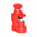636XB-6RED by E-Z-Hook - TEST LEAD BANA TO WIRE CLAMP 6