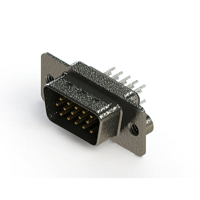 637-015-230-042 by EDAC Inc. - CONNECTOR D-SUB PLUG 15POS VERT T/H