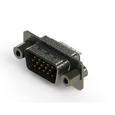 637-015-332-043 by EDAC Inc. - 637 SERIES VERTICAL D-SUB PLUG C