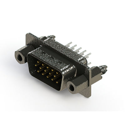 637-015-630-067 by EDAC Inc. - CONNECTOR D-SUB HD PLUG 15P PNL MNT