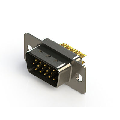 637-M15-232-BN1 by EDAC Inc. - 637M SERIES VERTICAL D-SUB PLUG