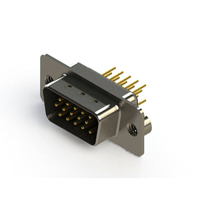 637-M15-330-BT2 by EDAC Inc. - 637M SERIES VERTICAL D-SUB PLUG