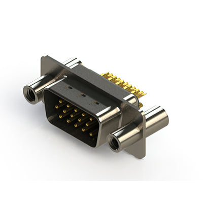 637-M15-332-BT4 by EDAC Inc. - 637M SERIES VERTICAL D-SUB PLUG