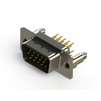 637-M15-630-BN5 by EDAC Inc. - 637M SERIES VERTICAL D-SUB PLUG