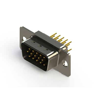 637-M15-630-BT1 by EDAC Inc. - 637M SERIES VERTICAL D-SUB PLUG