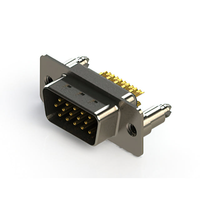 637-M15-632-BT5 by EDAC Inc. - 637M SERIES VERTICAL D-SUB PLUG