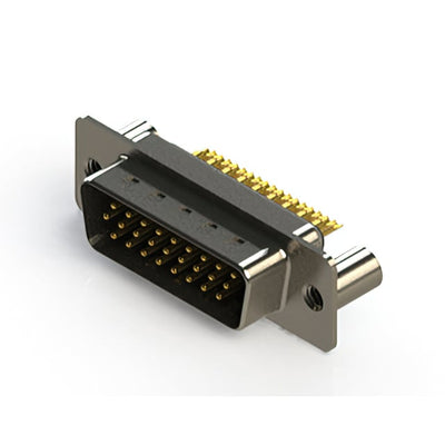 637-M26-332-BN3 by EDAC Inc. - 637M SERIES VERTICAL D-SUB PLUG