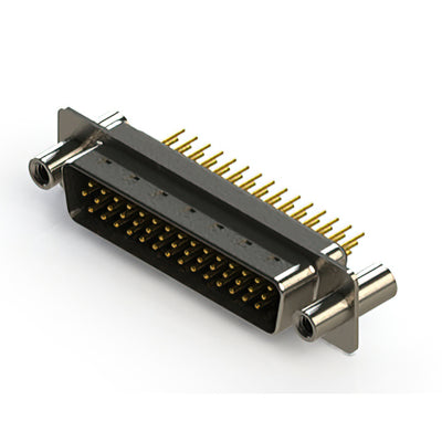 637-M44-230-BN4 by EDAC Inc. - 637M SERIES VERTICAL D-SUB PLUG