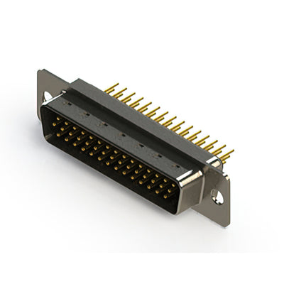 637-M44-330-BT1 by EDAC Inc. - 637M SERIES VERTICAL D-SUB PLUG