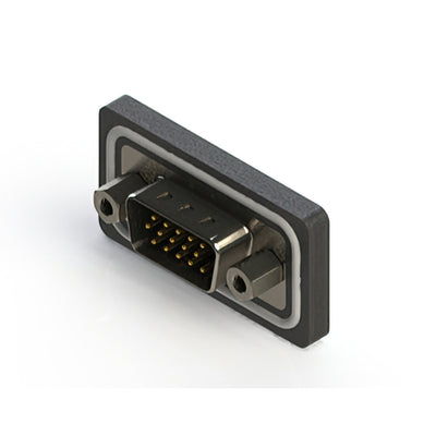 637-W15-221-012 by EDAC Inc. - CONNECTOR D-SUB HD PLUG 15POS PNL MNT