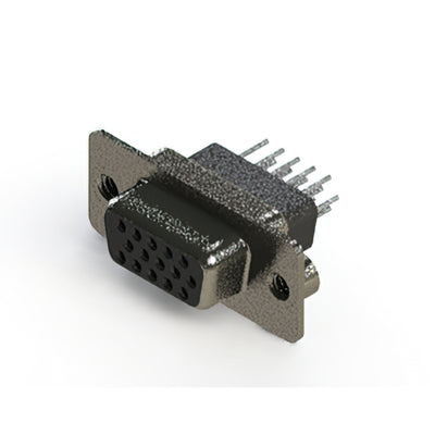 638-015-231-272 by EDAC Inc. - CONNECTOR D-SUB HD RCPT 15P VERT SLDR