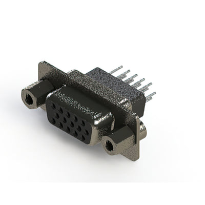 638-015-231-273 by EDAC Inc. - CONNECTOR D-SUB HD RCPT 15P VERT SLDR