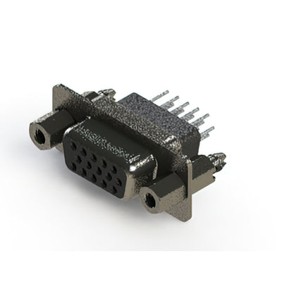638-015-231-277 by EDAC Inc. - CONNECTOR D-SUB HD RCPT 15P VERT SLDR