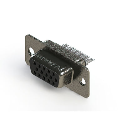 638-015-232-041 by EDAC Inc. - 638 SERIES VERTICAL D-SUB RECEPT