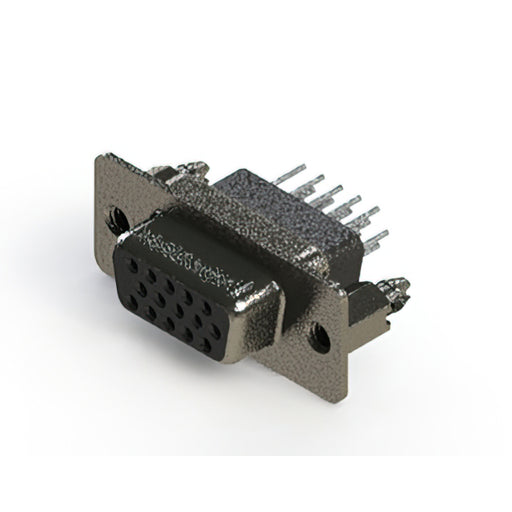 638-015-631-056 by EDAC Inc. - 638 SERIES VERTICAL D-SUB RECEPT