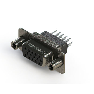 638-015-631-058 by EDAC Inc. - 638 SERIES VERTICAL D-SUB RECEPT
