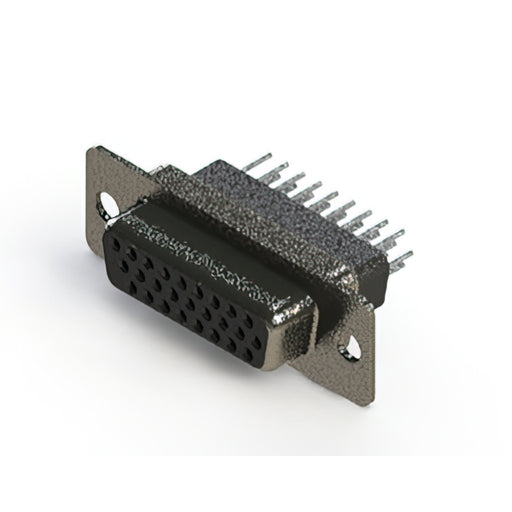 638-026-231-051 by EDAC Inc. - 638 SERIES VERTICAL D-SUB RECEPT