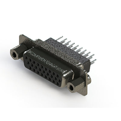 638-026-231-053 by EDAC Inc. - 638 SERIES VERTICAL D-SUB RECEPT