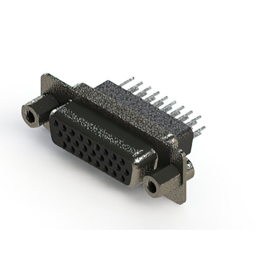 638-026-231-053 by EDAC Inc. - 638 SERIES VERTICAL D-SUB RECEPT