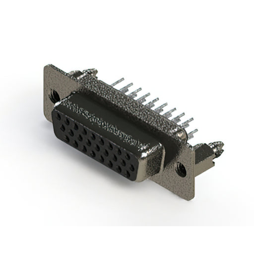 638-026-330-046 by EDAC Inc. - 638 SERIES VERTICAL D-SUB RECEPT