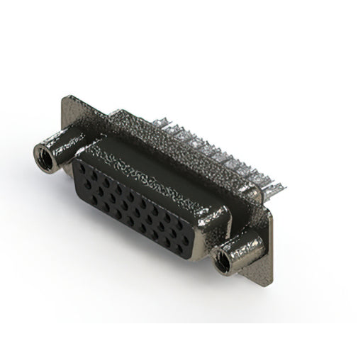 638-026-632-048 by EDAC Inc. - 638 SERIES VERTICAL D-SUB RECEPT