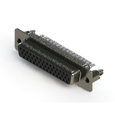 638-044-232-046 by EDAC Inc. - 638 SERIES VERTICAL D-SUB RECEPT
