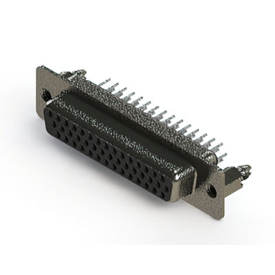 638-044-630-046 by EDAC Inc. - CONNECTOR D-SUB RCPT 44POS VERT T/H