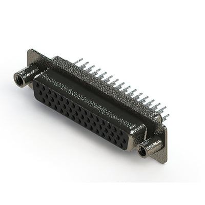 638-044-630-048 by EDAC Inc. - CONNECTOR D-SUB RCPT 44POS VERT T/H