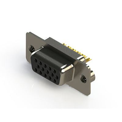 638-M15-332-BT2 by EDAC Inc. - 638M SERIES VERTICAL D-SUB RECEP