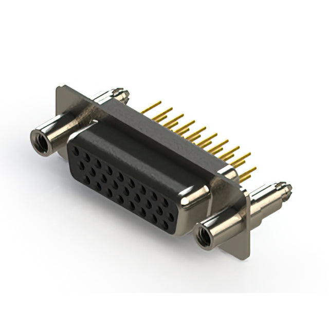 638-M26-330-BT6 by EDAC Inc. - 638M SERIES VERTICAL D-SUB RECEP