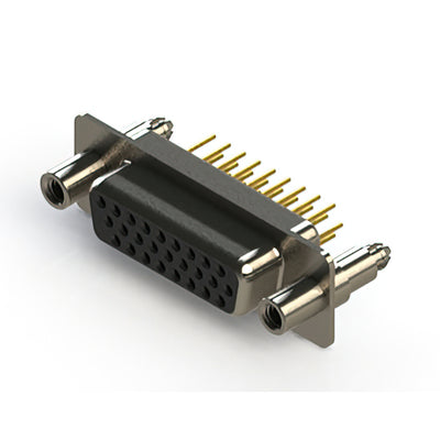 638-M26-630-BT6 by EDAC Inc. - 638M SERIES VERTICAL D-SUB RECEP