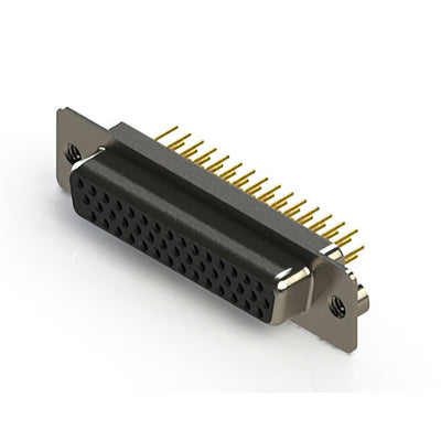 638-M44-230-BT2 by EDAC Inc. - 638M SERIES VERTICAL D-SUB RECEP