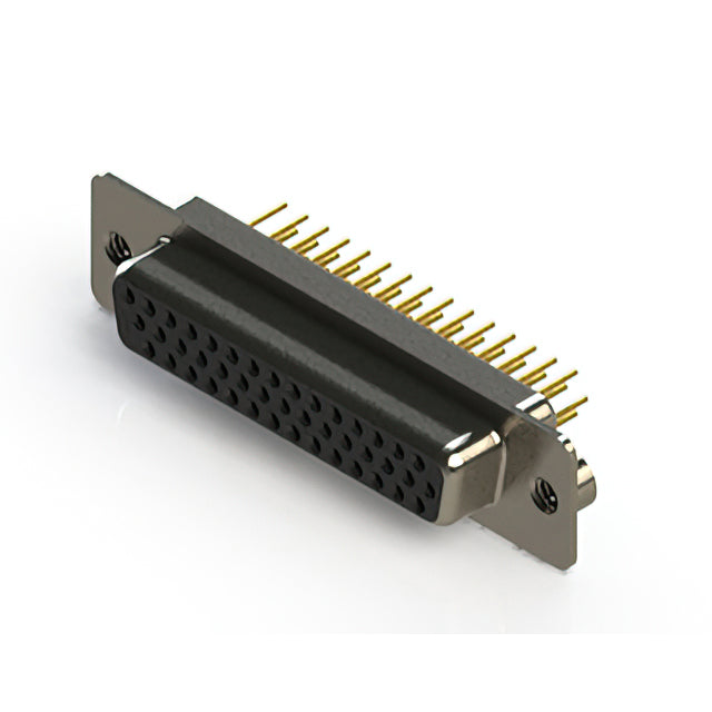 638-M44-330-BN2 by EDAC Inc. - 638M SERIES VERTICAL D-SUB RECEP