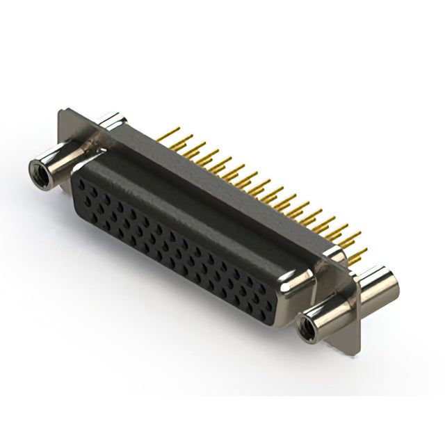638-M44-630-BT4 by EDAC Inc. - 638M SERIES VERTICAL D-SUB RECEP
