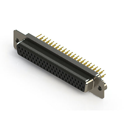 638-M62-330-BN2 by EDAC Inc. - 638M SERIES VERTICAL D-SUB RECEP