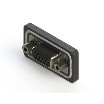 638-W15-221-012 by EDAC Inc. - CONNECTOR D-SUB HD RCPT 15POS PNL MNT