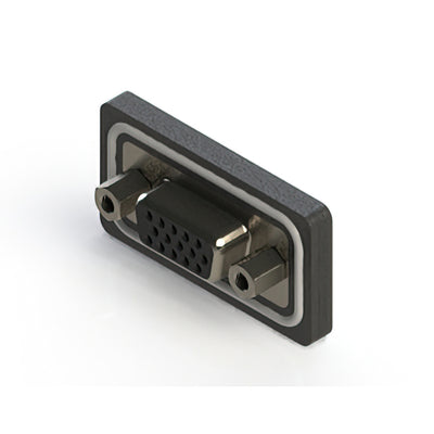 638-W15-222-012 by EDAC Inc. - CONNECTOR D-SUB HD RCPT 15POS PNL MNT