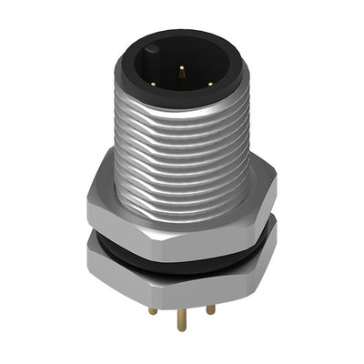 643250100304 by Wurth Elektronik - WR-CIRC M12 - SCREW - CODING A -