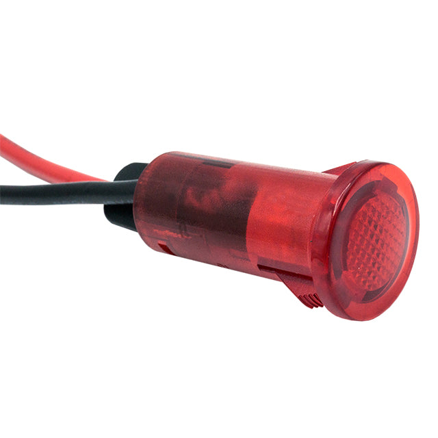 655-1105-103F by Dialight - 1/2""FLTSNAP RD120VAC W/LEADS