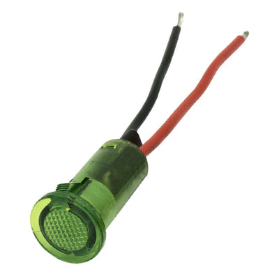 655-1205-103F by Dialight - 1/2""FLTSNAP GN120VAC W/LEADS
